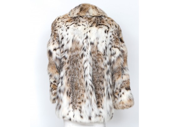 A VIntage Lynx Fur Stroller 