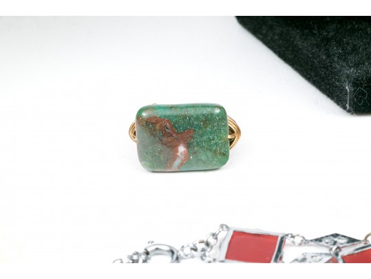 Colorful Collection Of Hardstone Jewelry