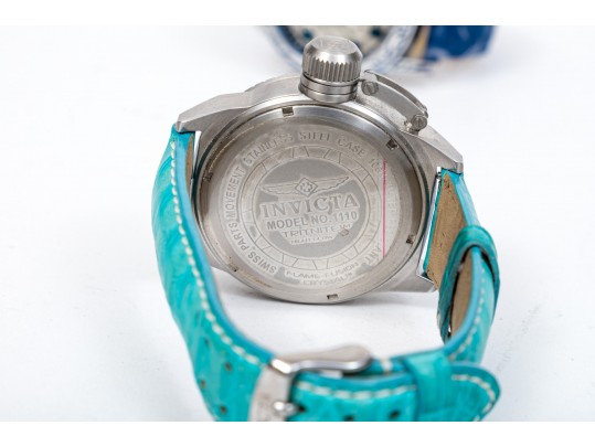 Two Bold Invicta Quartz Watches, Models 'Speciality' & 'Vintage'