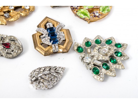 Collection Of Vintage Dress Clips