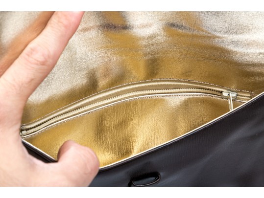 Judith Leiber Clutch And Eel Leather Shoulder Bag