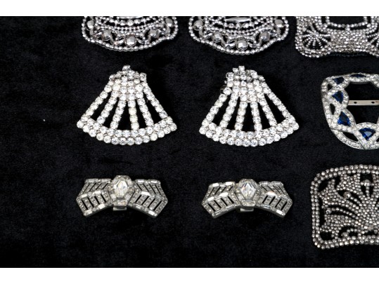 Large Collection Of Antique To Contemporary Shoe Buckles