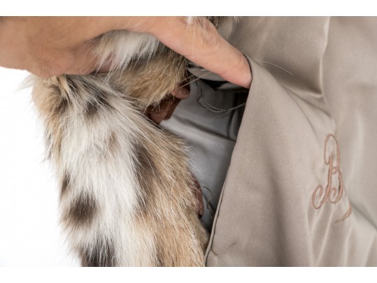 A VIntage Linx Fur 3/4 Length Coat