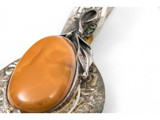 Large Collection Of Amber Necklaces, Bracelet, Earrings And Rings