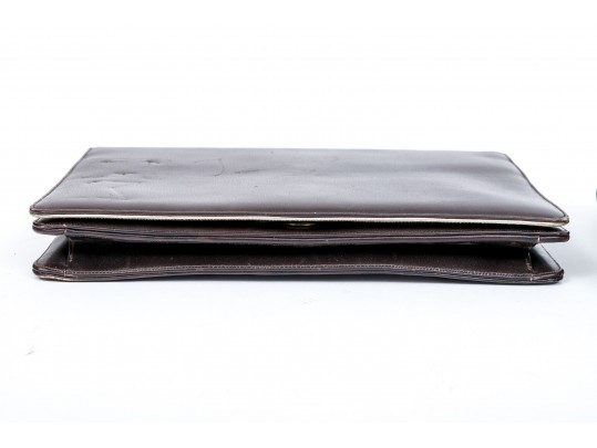 Judith Leiber Clutch And Eel Leather Shoulder Bag