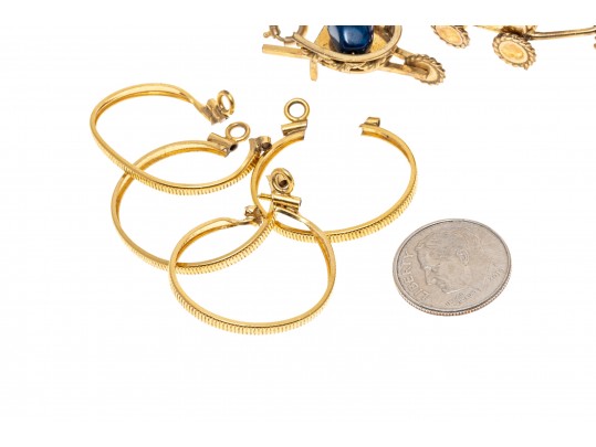 Lot Of Assorted Sterling Silver And Gold Filled Jewelry Pieces