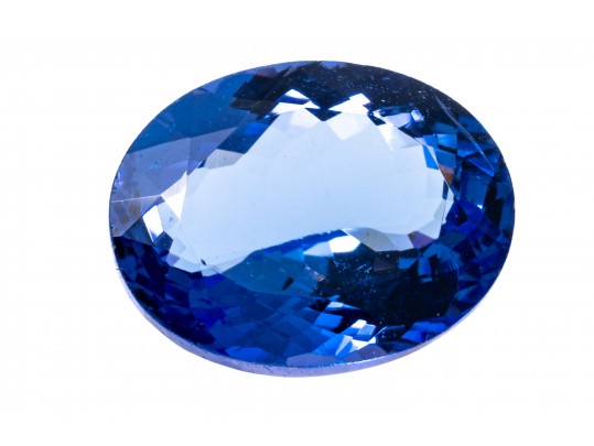 Loose Stone: One Oval Faceted Tanzanite, 