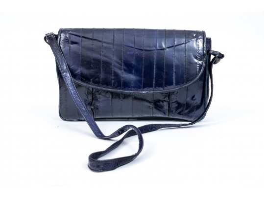 Judith Leiber Clutch And Eel Leather Shoulder Bag