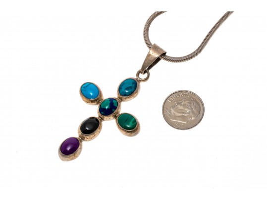 Collection Of Cross Pendant Necklaces And Cross Pendant Earrings