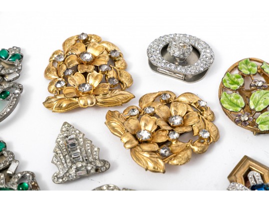 Collection Of Vintage Dress Clips