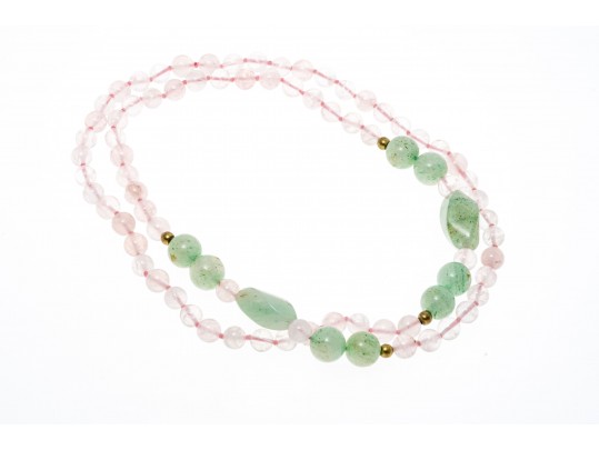 Rose Quartz Jewelry Group