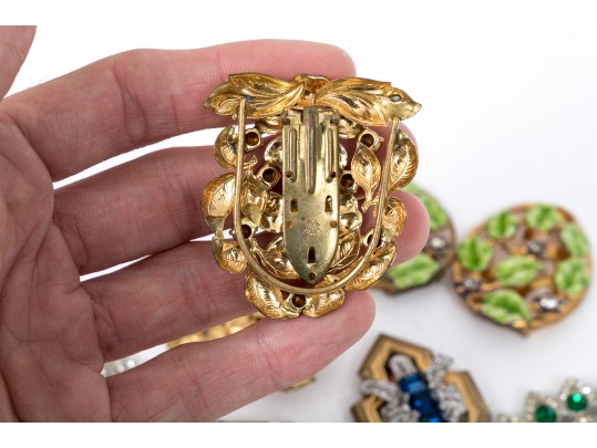 Collection Of Vintage Dress Clips