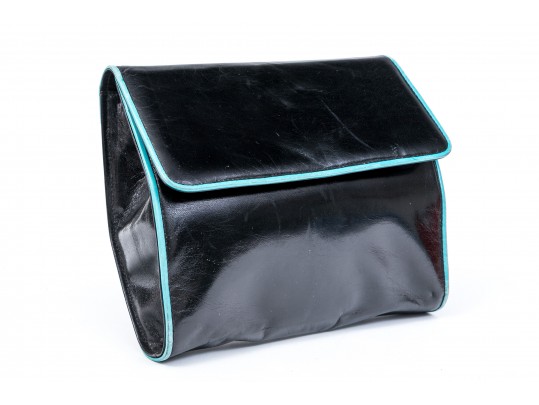 Ferragamo Leather Shoulder Bag And Clutch