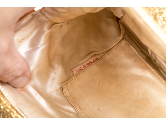 Six Classic Colorful Beaded Hand Bags 