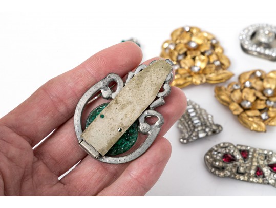 Collection Of Vintage Dress Clips