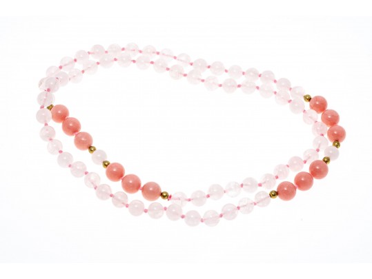 Rose Quartz Jewelry Group