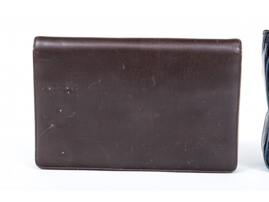 Judith Leiber Clutch And Eel Leather Shoulder Bag