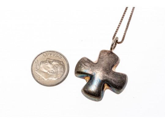 Collection Of Cross Pendant Necklaces And Cross Pendant Earrings