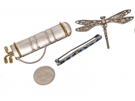 Collection Of Sterling Silver Jewelry, 91.3 Dwt