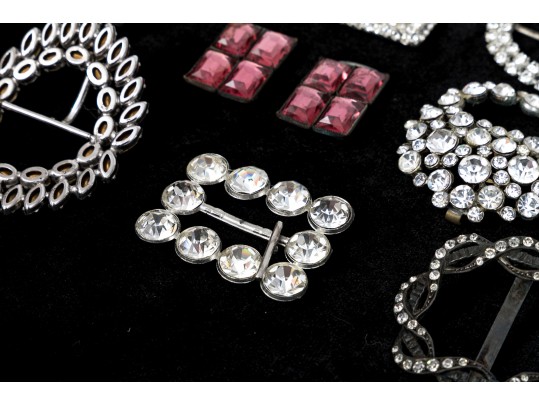 Large Collection Of Vintage Belt Buckles