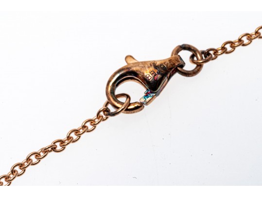 Lot Of Sterling Silver Rose Vermeil, CZ And Mystic Topaz Jewelry Pieces