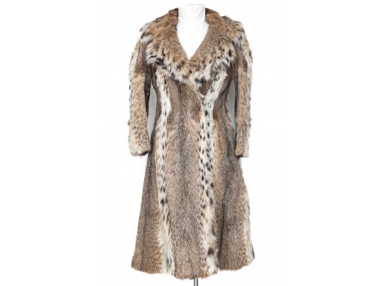 A VIntage Linx Fur 3/4 Length Coat