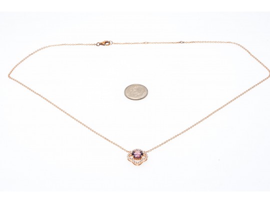 Lot Of Sterling Silver Rose Vermeil, CZ And Mystic Topaz Jewelry Pieces