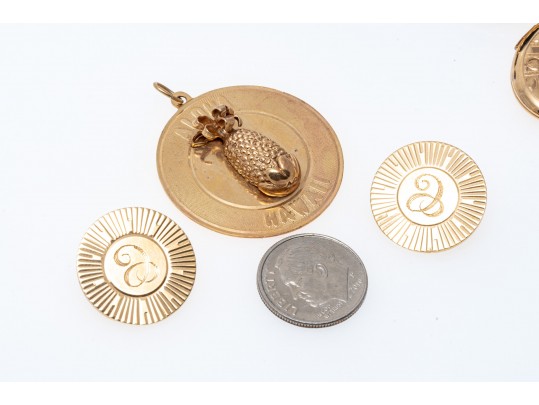 Lot Of Assorted 14k Gold Jewelry Pieces