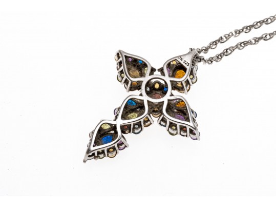 Collection Of Cross Pendant Necklaces And Cross Pendant Earrings