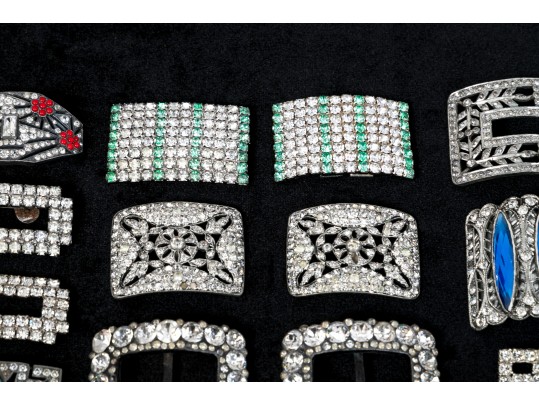 Large Collection Of Antique To Contemporary Shoe Buckles