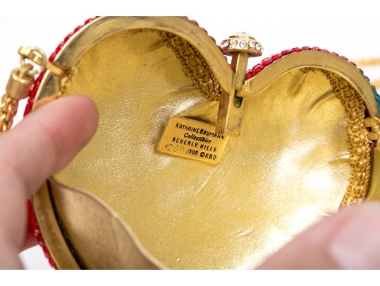 Kathrine Baumann Heart And Fish Rhinestone Shoulder Bags