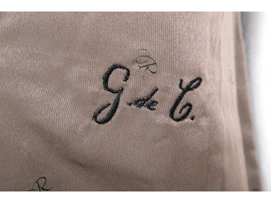 A Vintage Sheared Mouton Full Length Coat By Revillon Freres