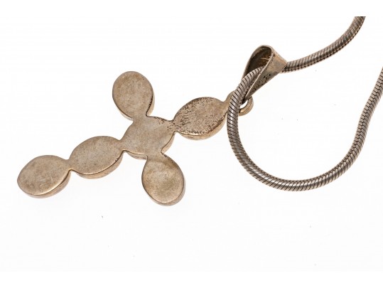 Collection Of Cross Pendant Necklaces And Cross Pendant Earrings