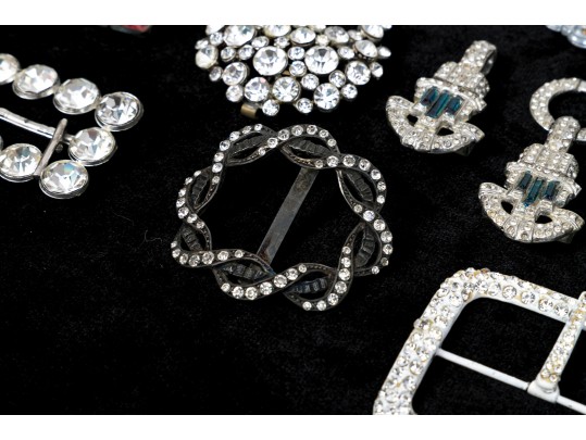 Large Collection Of Vintage Belt Buckles