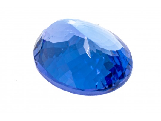 Loose Stone: One Oval Faceted Tanzanite, 