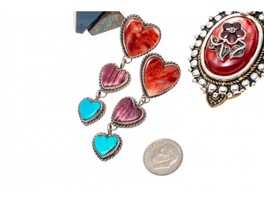 Collection Of Sterling Silver Jewelry Including Tiffany & Co. Bracelet, 145.9 Dwt