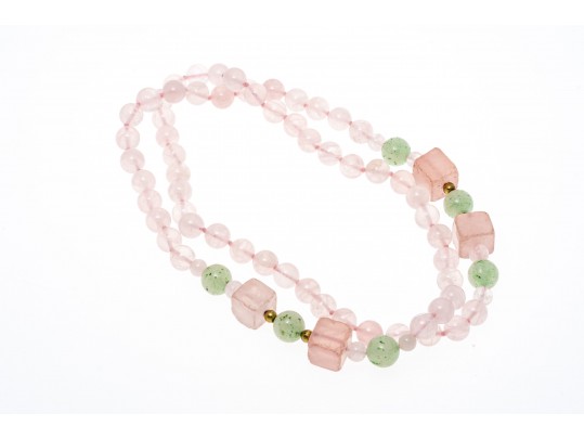 Rose Quartz Jewelry Group