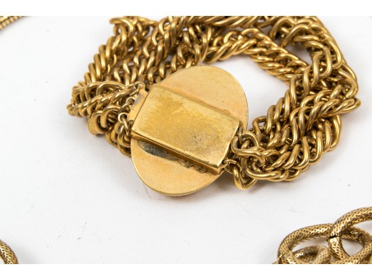 Purple Stone Fashion Bracelet And Necklace