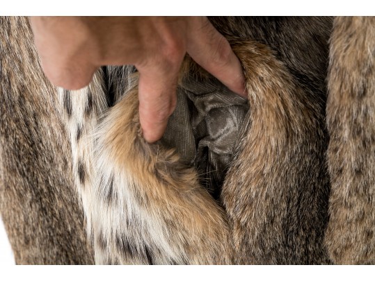 A VIntage Linx Fur 3/4 Length Coat