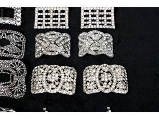 Large Collection Of Antique To Contemporary Shoe Buckles