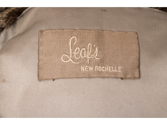 A VIntage Linx Fur 3/4 Length Coat