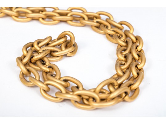 Vicenze Double Horse Head Leather Shoulder Bag