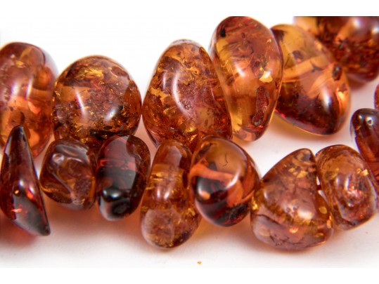 Large Collection Of Amber Necklaces, Bracelet, Earrings And Rings