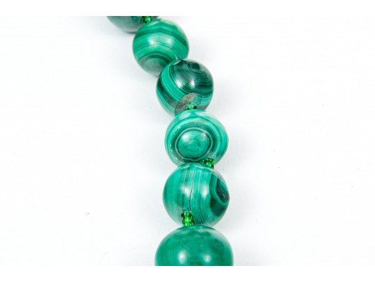Deep Green Malachite Stone Necklaces And Earrings