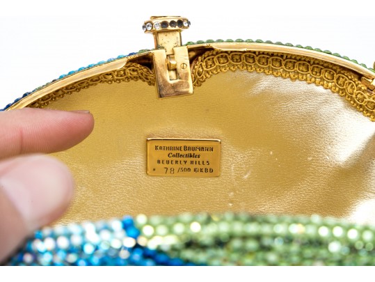 Kathrine Baumann Heart And Fish Rhinestone Shoulder Bags