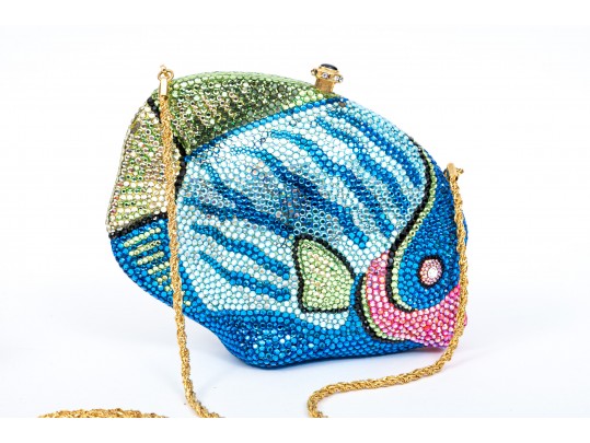 Kathrine Baumann Heart And Fish Rhinestone Shoulder Bags