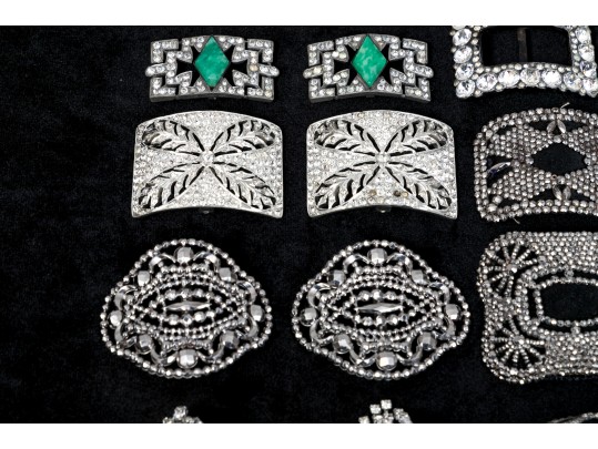 Large Collection Of Antique To Contemporary Shoe Buckles