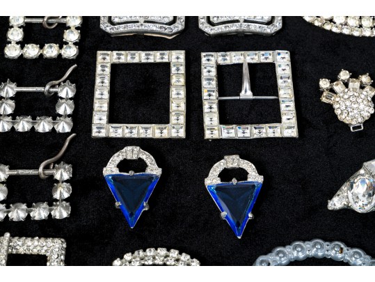 Large Collection Of Vintage Belt Buckles