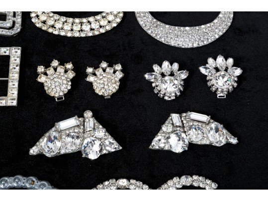 Large Collection Of Vintage Belt Buckles