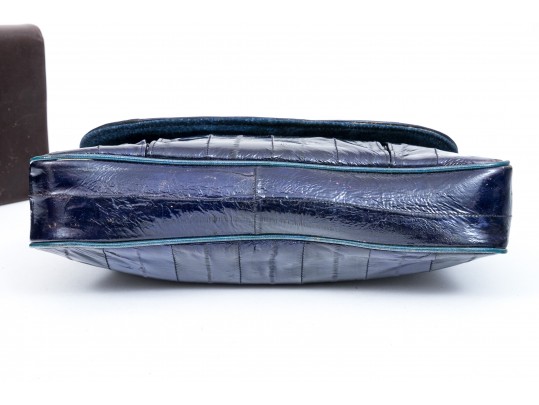 Judith Leiber Clutch And Eel Leather Shoulder Bag